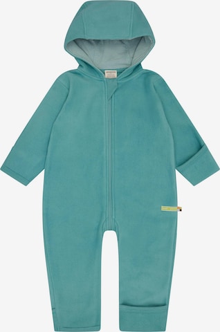 loud + proud Dungarees in Green: front