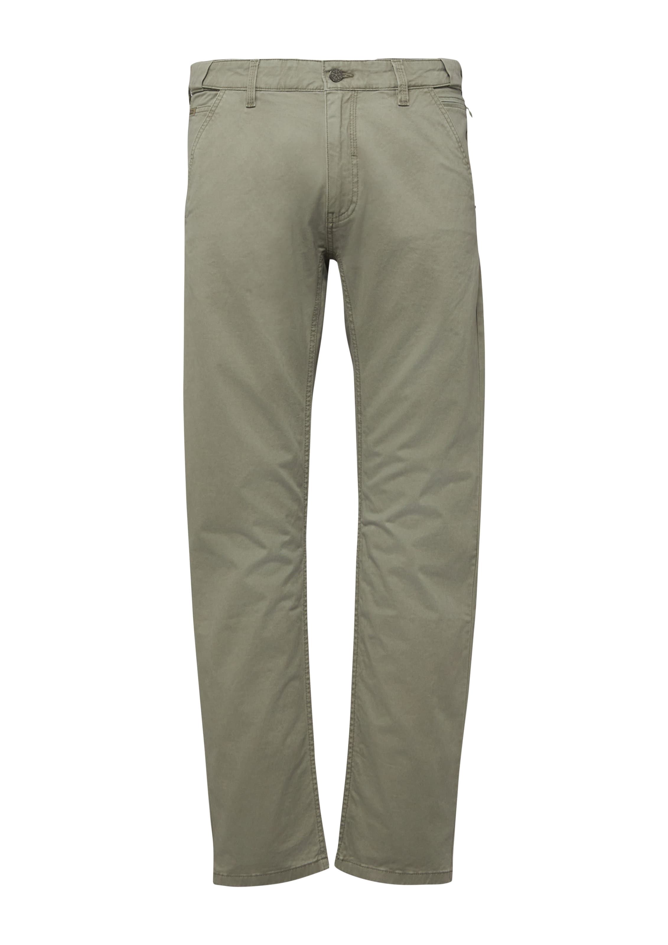 s.Oliver Pantalon chino ' DENVER ' en vert, Vue avec produit