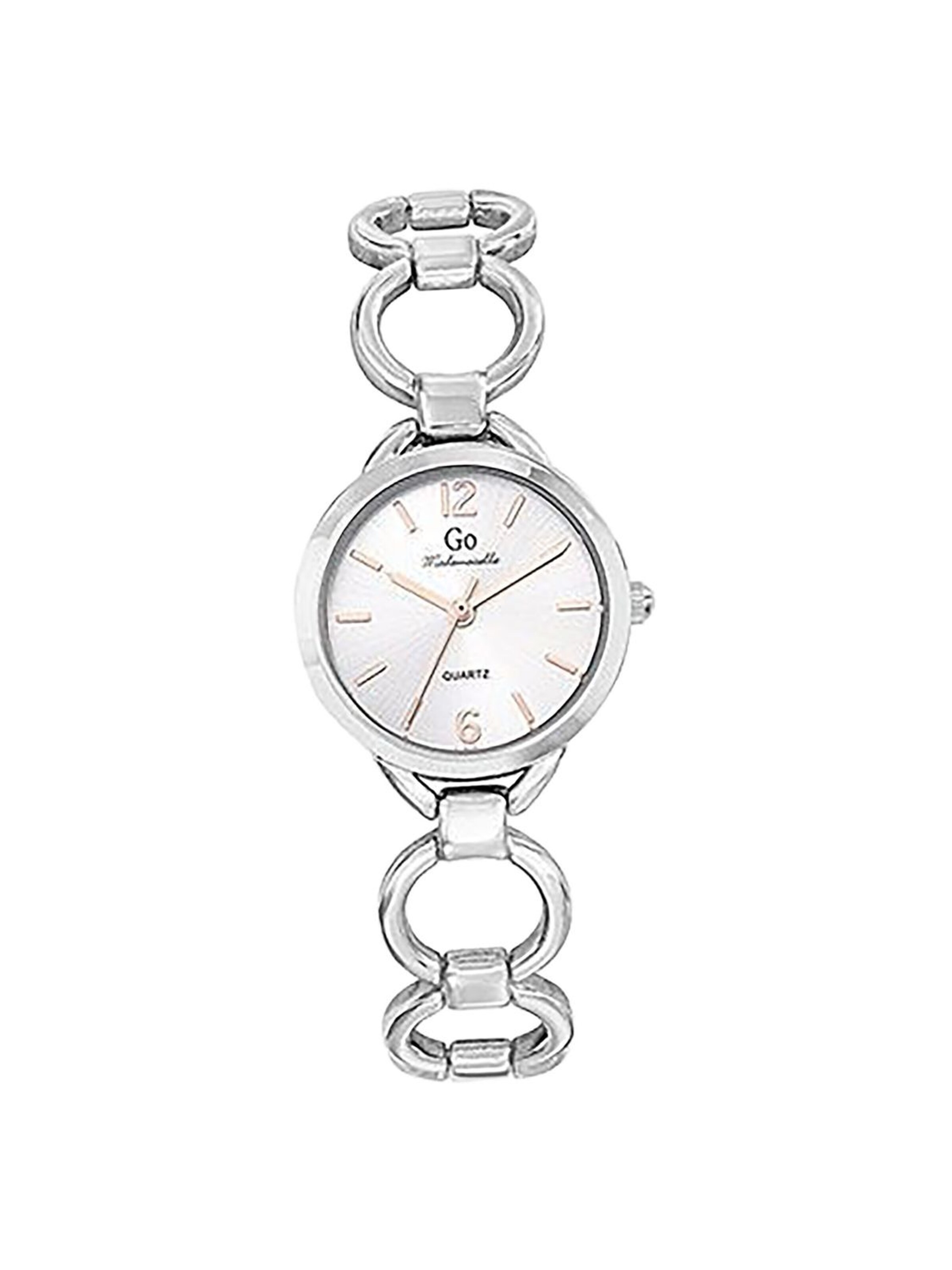 GO GirlOnly Analoog horloge in Zilver: voorkant