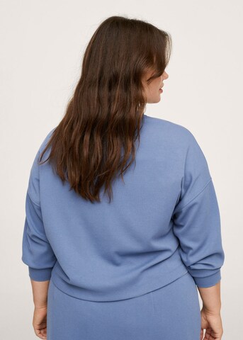 MANGO Sweatshirt 'Amelie' in Blau