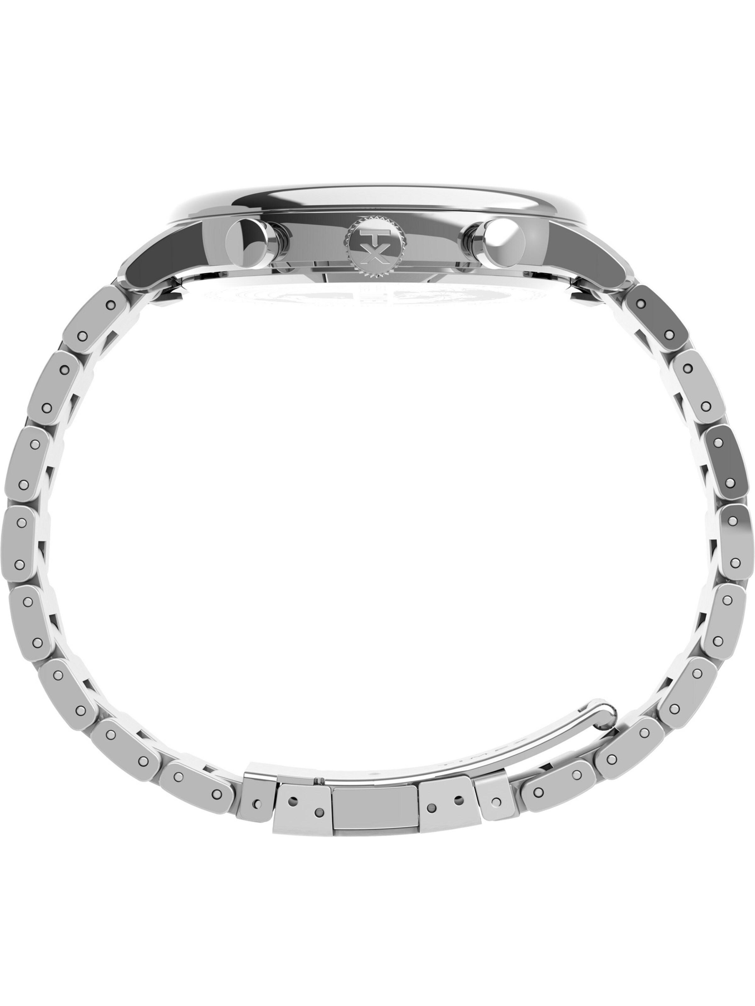 Montre à affichage analogique 'Chicago' TIMEX en argent