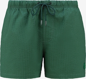 Shorts de bain Shiwi en vert : devant