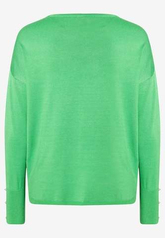 MORE & MORE Oversized trui in Groen