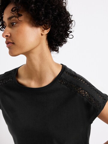 STREET ONE T-Shirt in Schwarz