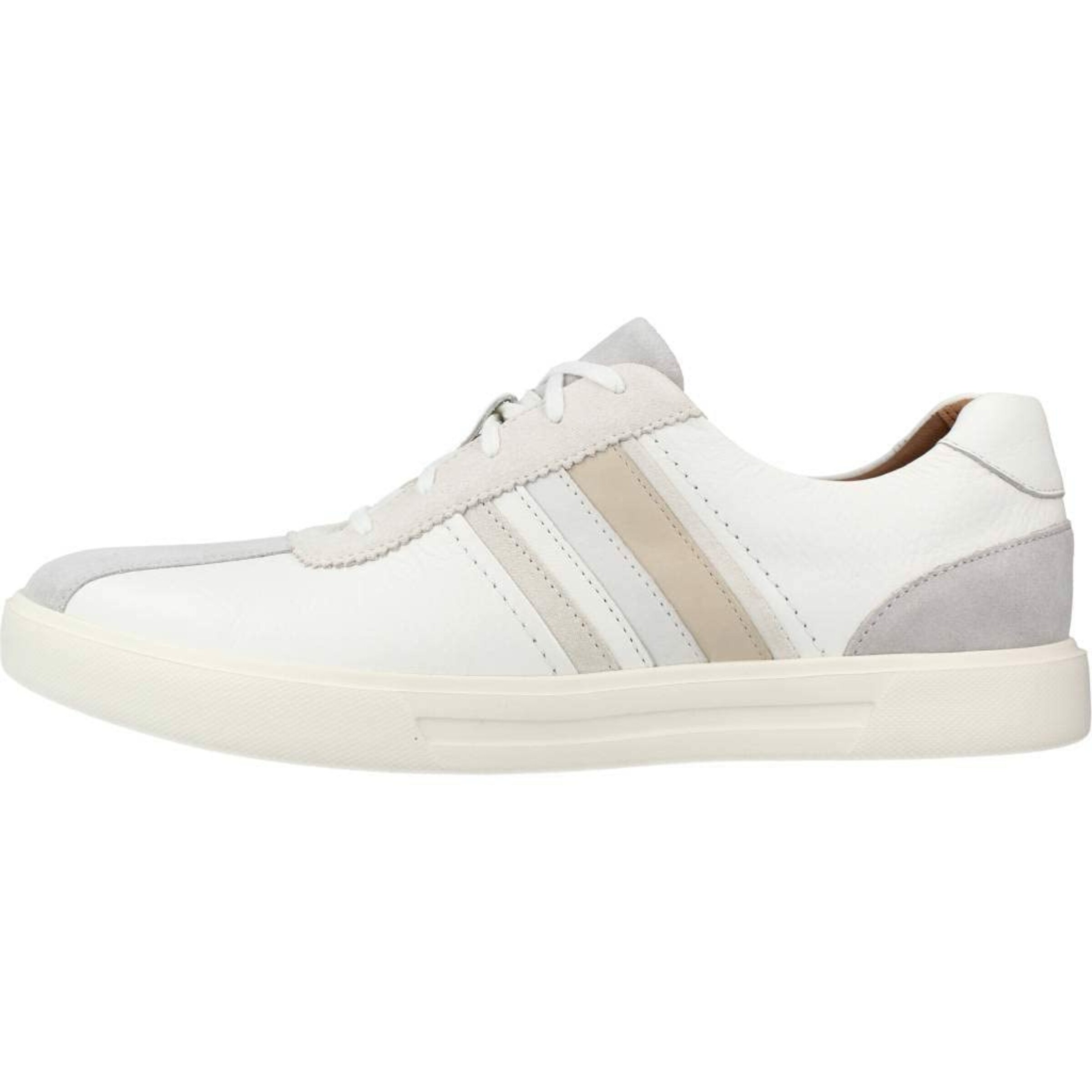 CLARKS Sneaker in Weiß: Vorderseite