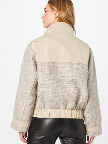 Neo Noir Between-Season Jacket 'Elsa' in Beige