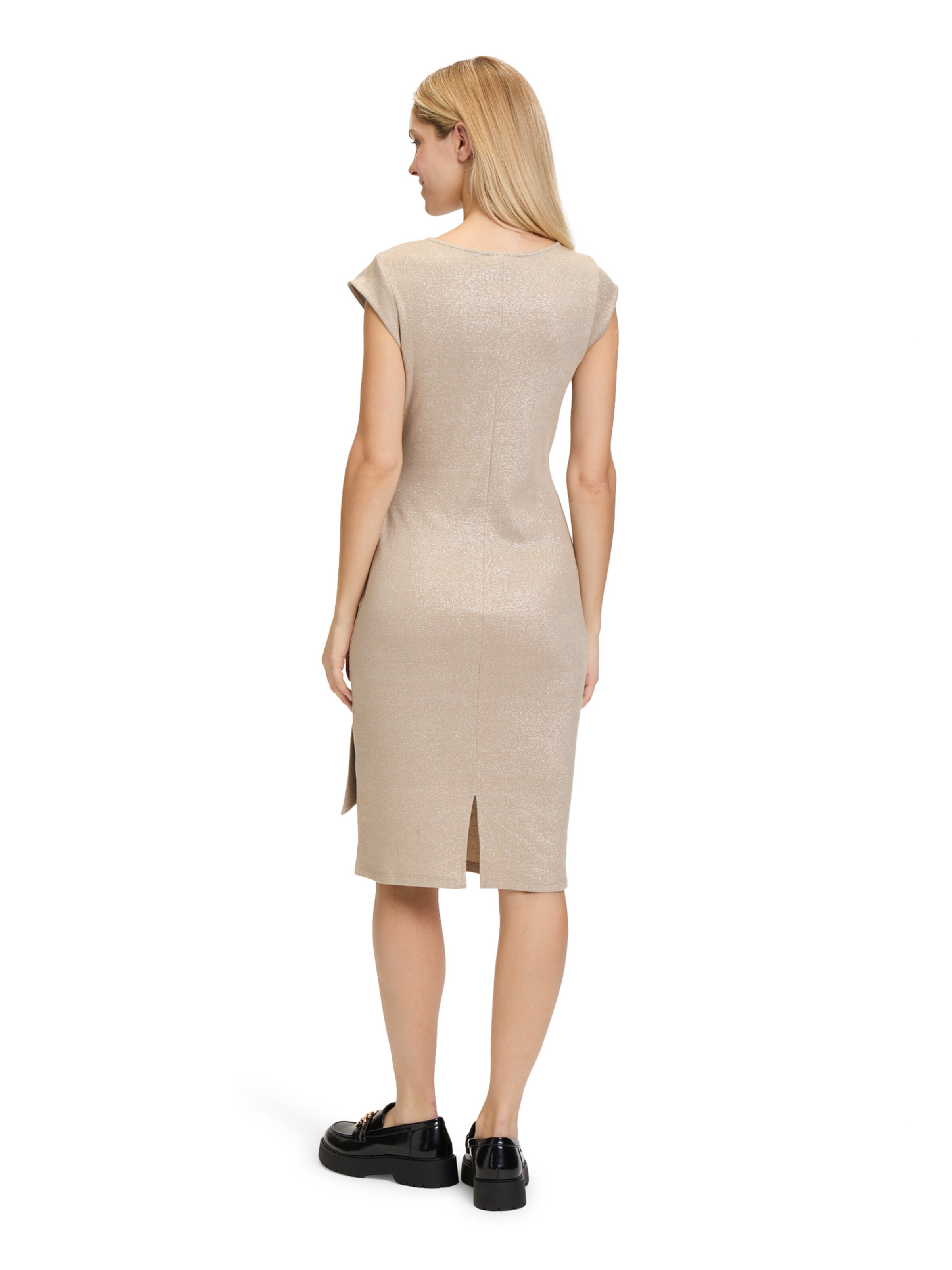 Cartoon Cocktailjurk in Beige