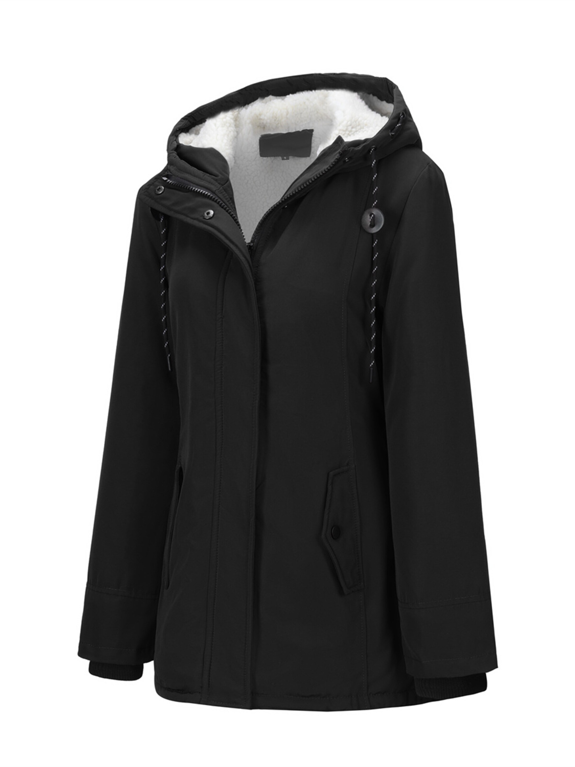 YOUTHUP Winterjacke‌‌‌‌‌‌‌ in Schwarz