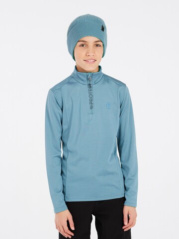 PROTEST Sportief sweatshirt 'REWILLOWY JR' in Blauw