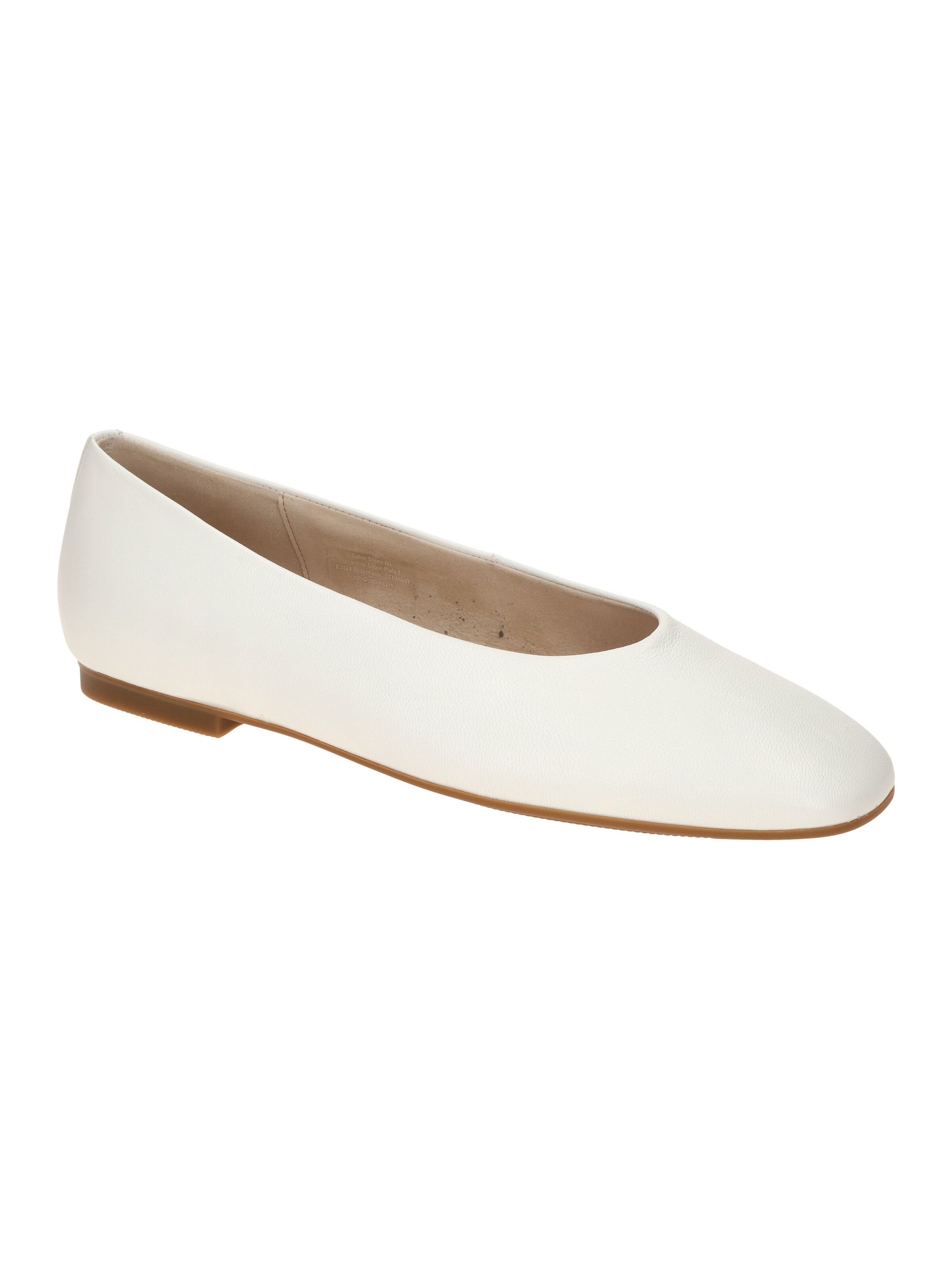 GABOR Ballerina‌‌‌‌ in Weiß: Vorderseite
