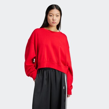 ADIDAS ORIGINALS Mikina 'Nelson' – červená