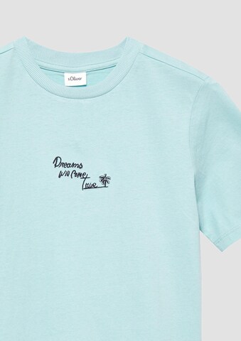 s.Oliver T-Shirt in Blau