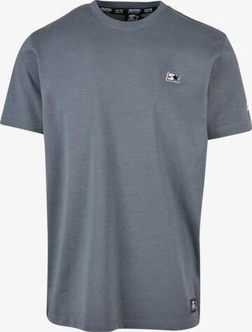 Starter Black Label T-Shirt 'Essential' in Grau: predná strana