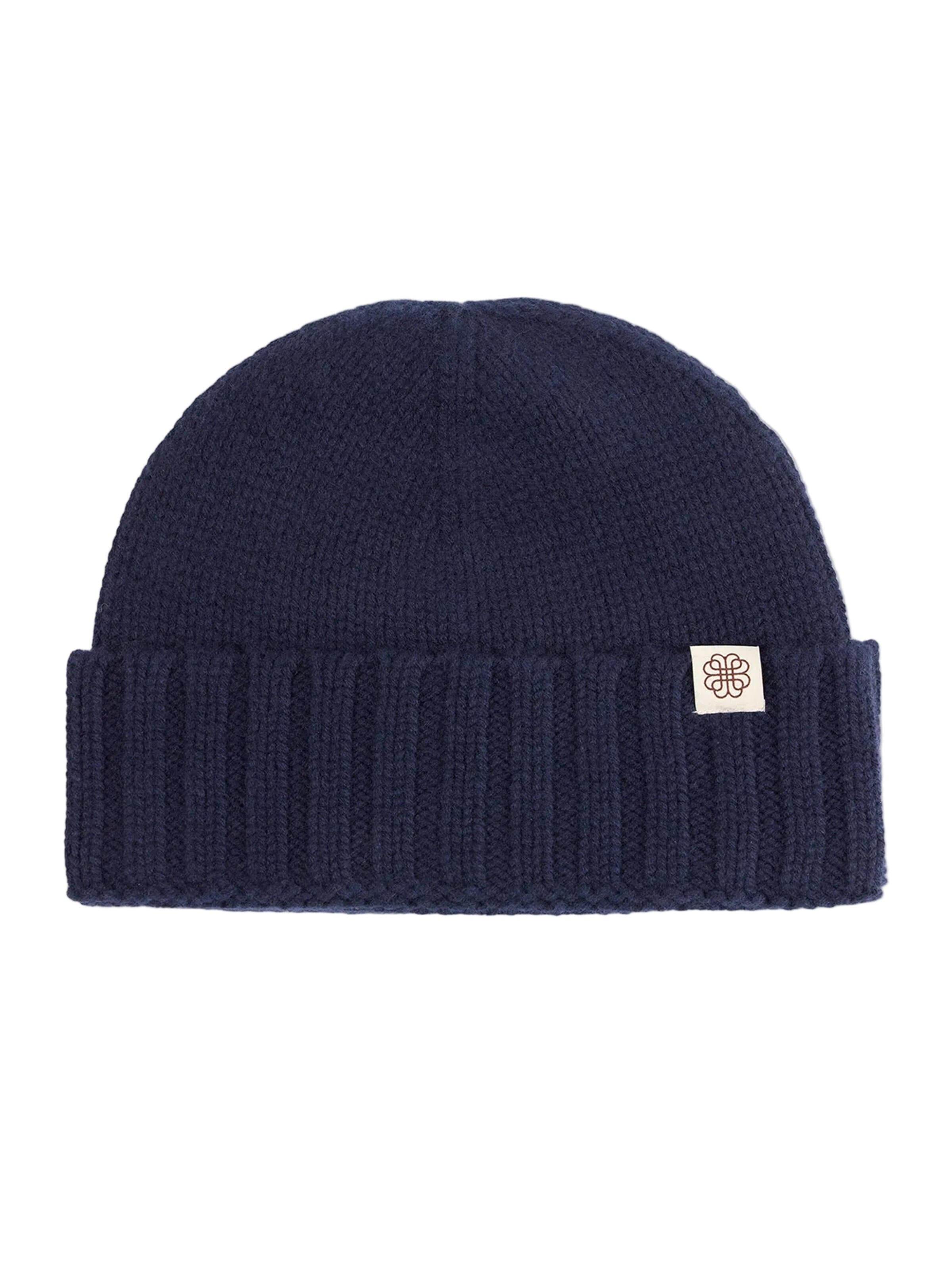 GOBI Cashmere Mössa 'Unisex Beanie' i blå: framsida