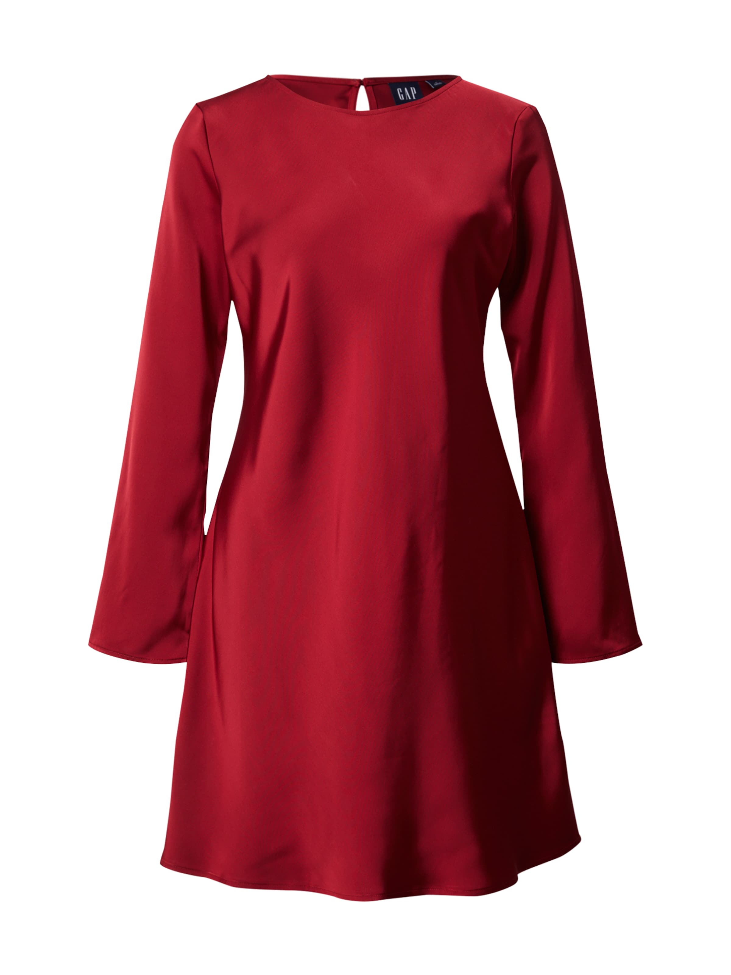 Rochie de la GAP pe roșu: față