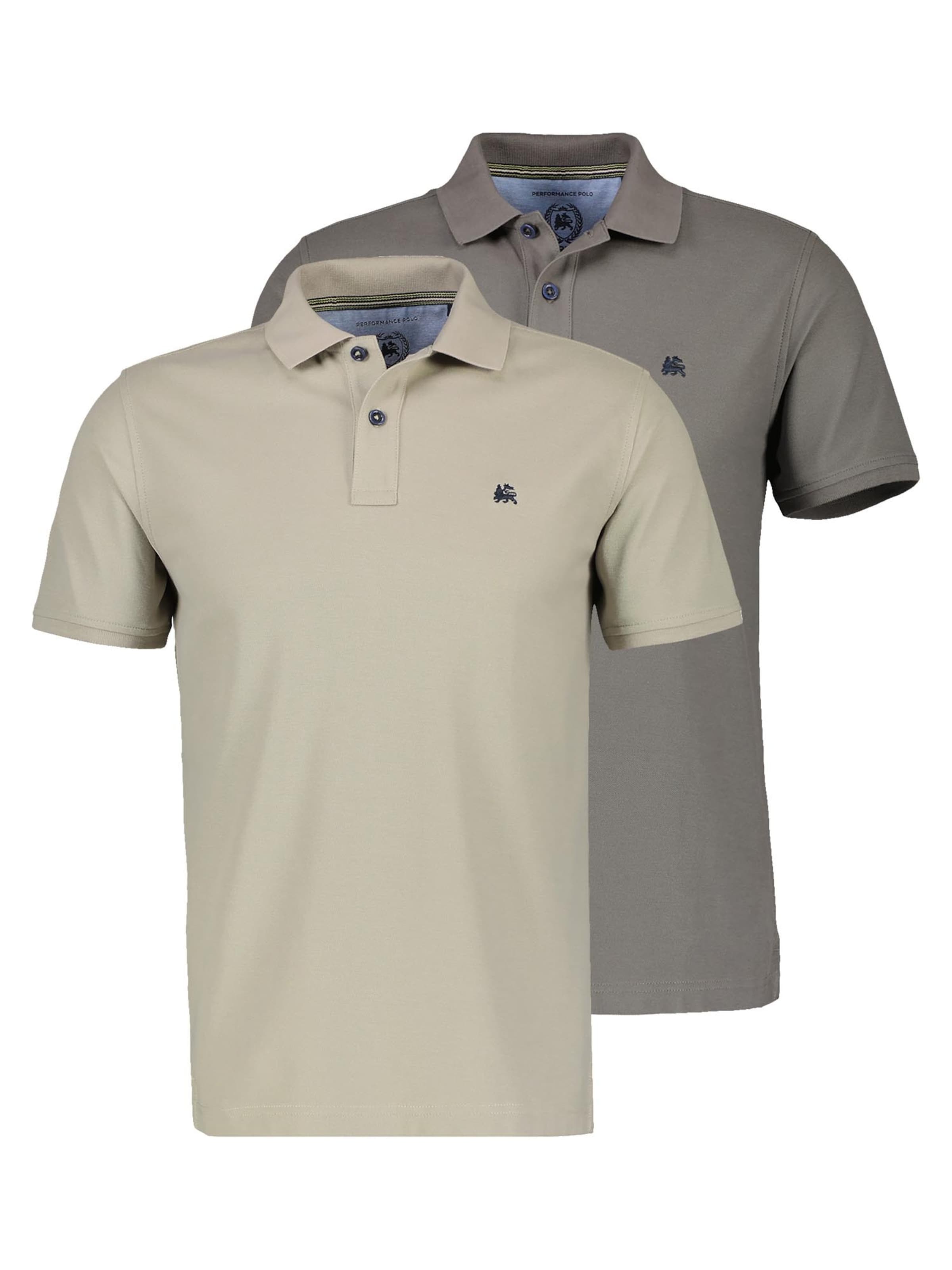 LERROS Shirt 'Basic'‌ in Silber: Vorderseite