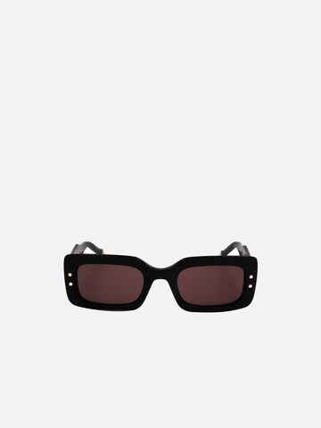 Carolina Herrera Zonnebril 'Carolina Herrera HER 0187/S Peach havana 50/22/145 Women Sunglasses' in Zwart