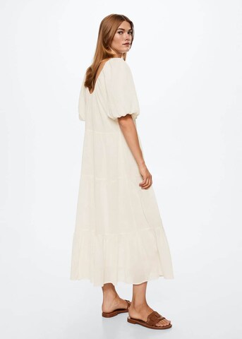 Robe 'Biel' MANGO en blanc