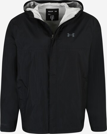 UNDER ARMOUR Athletic Jacket in Black: front