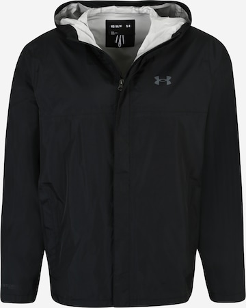 UNDER ARMOUR Athletic Jacket in Black: front