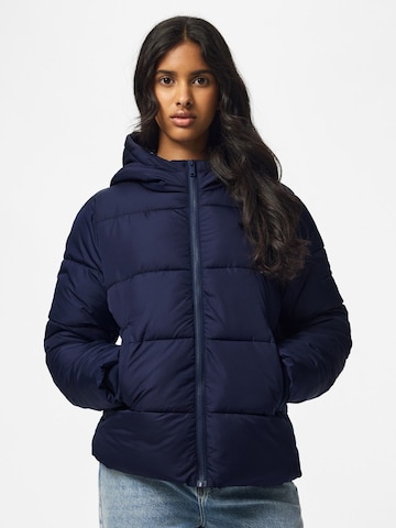 PIECES Jacke 'PCBEE' in Blau: Vorderseite