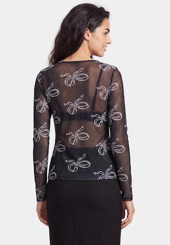 usha BLACK LABEL - Camiseta en negro