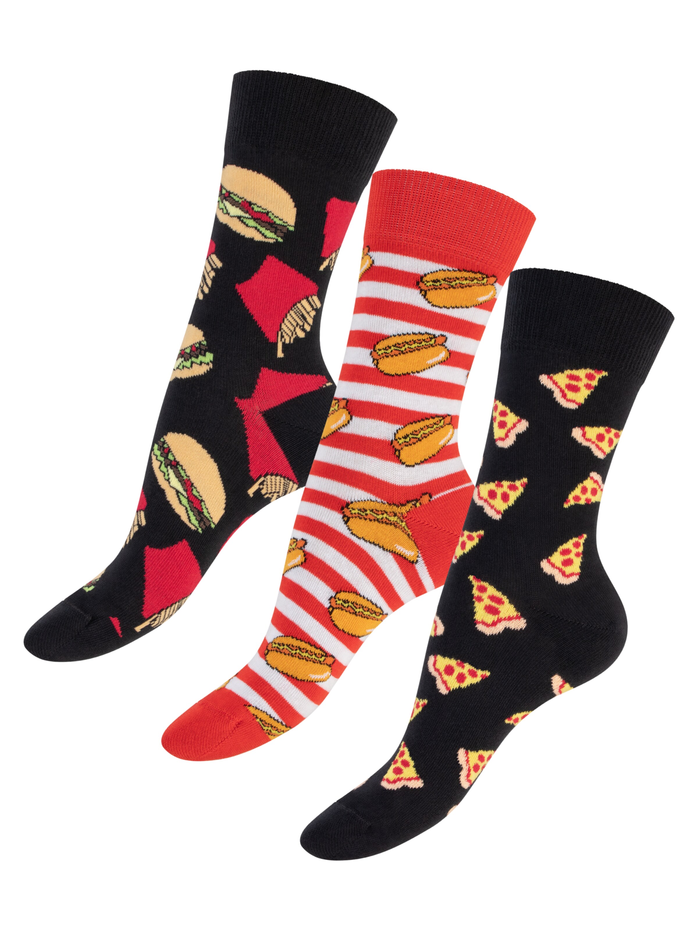 footstar Socken‌‌‌ in Rot: Vorderseite