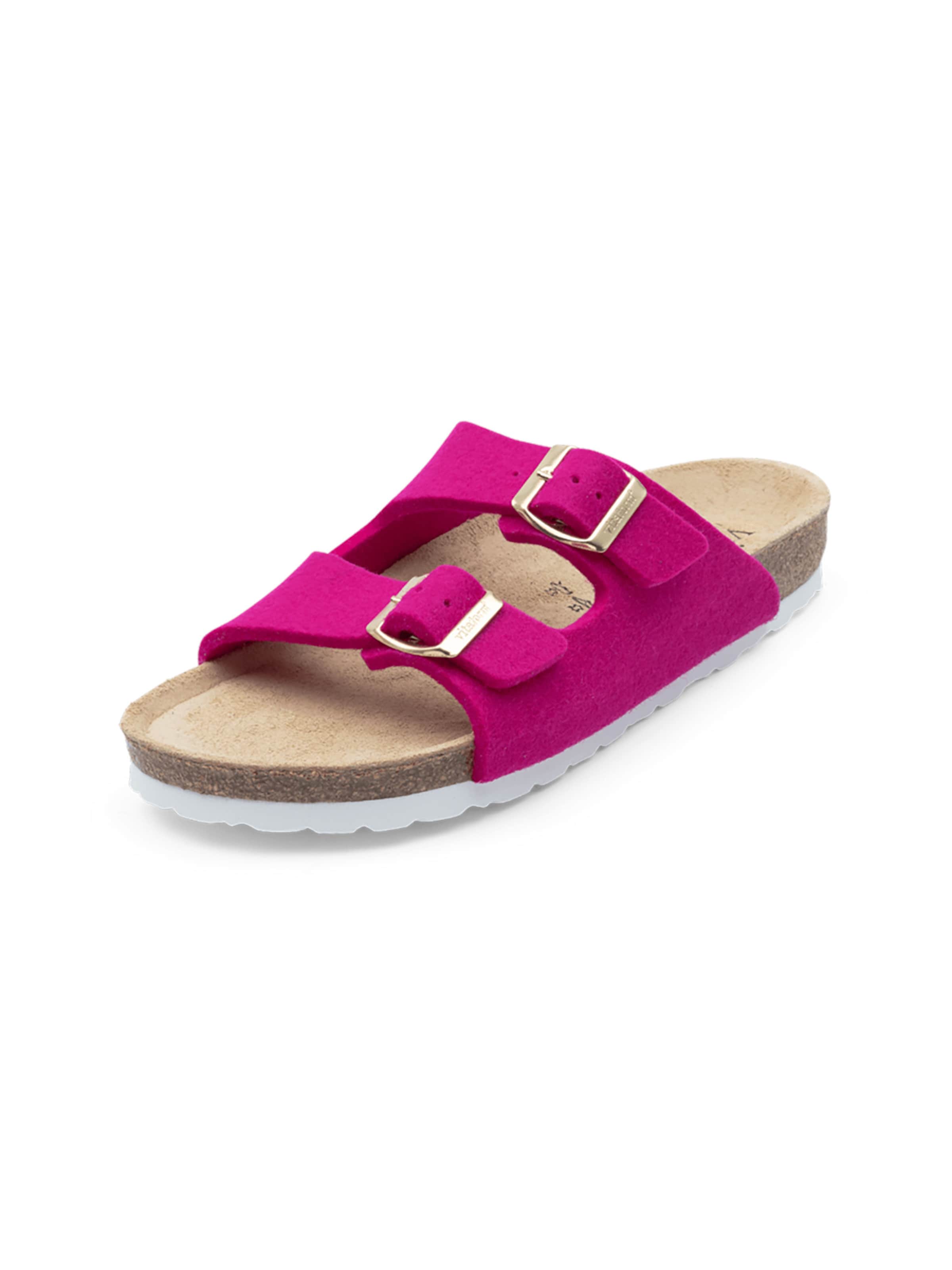 Pantoufle VITAFORM en rose : devant