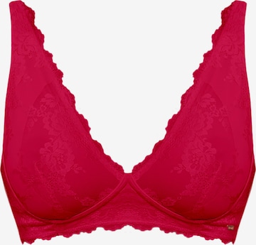 Royal Lounge Intimates Bustier BH 'Royal Dream' i rød: forside