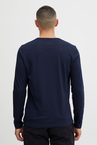 INDICODE JEANS Langarmshirt in Blau