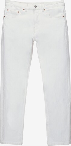 Pull&Bear Regular Jeans in Wit: voorkant