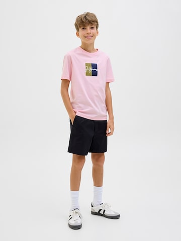 Jack & Jones Junior Футболка 'JORFREDERIKSBERG' в Ярко-розовый