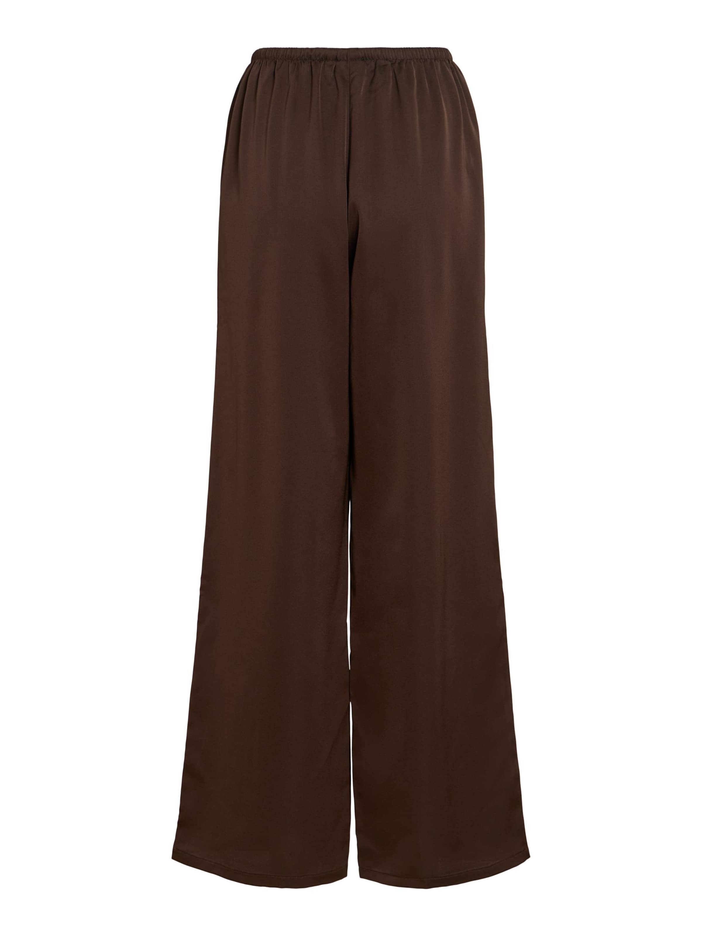 Wide Leg Pantalon 'VIEllette' VILA en marron