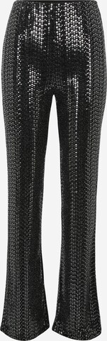 Pieces Tall Normalny krój Spodnie 'SIDDY' w kolorze czarny: przód