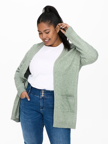 Cardigan 'Esly' ONLY Carmakoma en vert