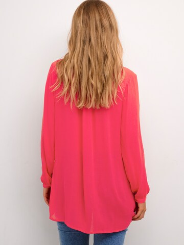 KAFFE CURVE Tunic 'Amber' in Pink