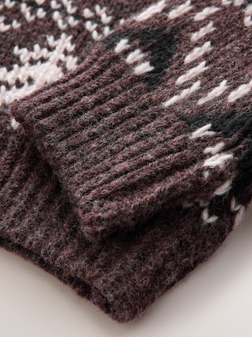 Cardigan 'Fairisle Christmas' Next en marron