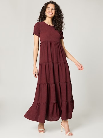 Guido Maria Kretschmer Collection Dress ' Magdalena' in Brown: front