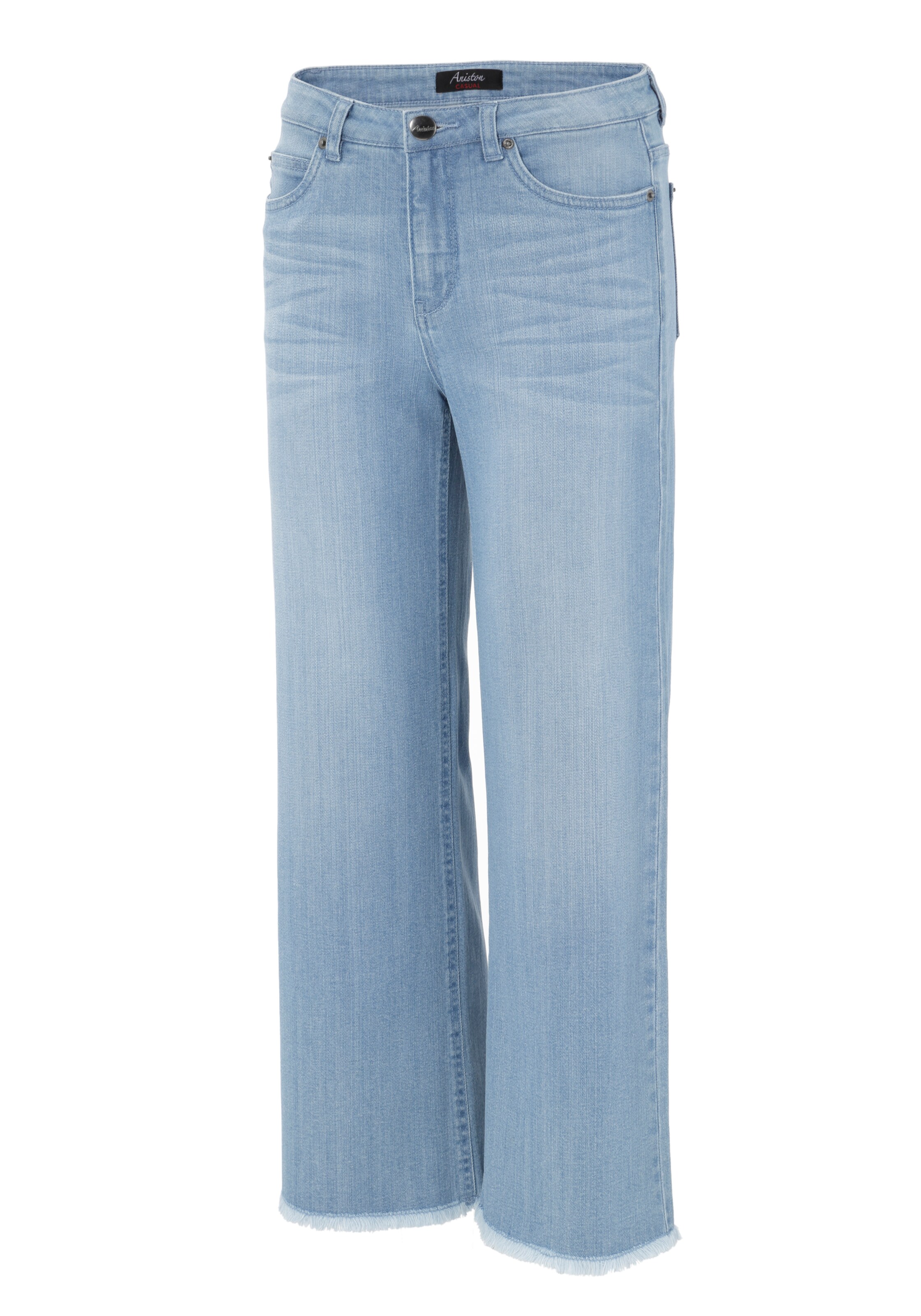 Aniston CASUAL Regular Jeans in Blau: Vorderseite
