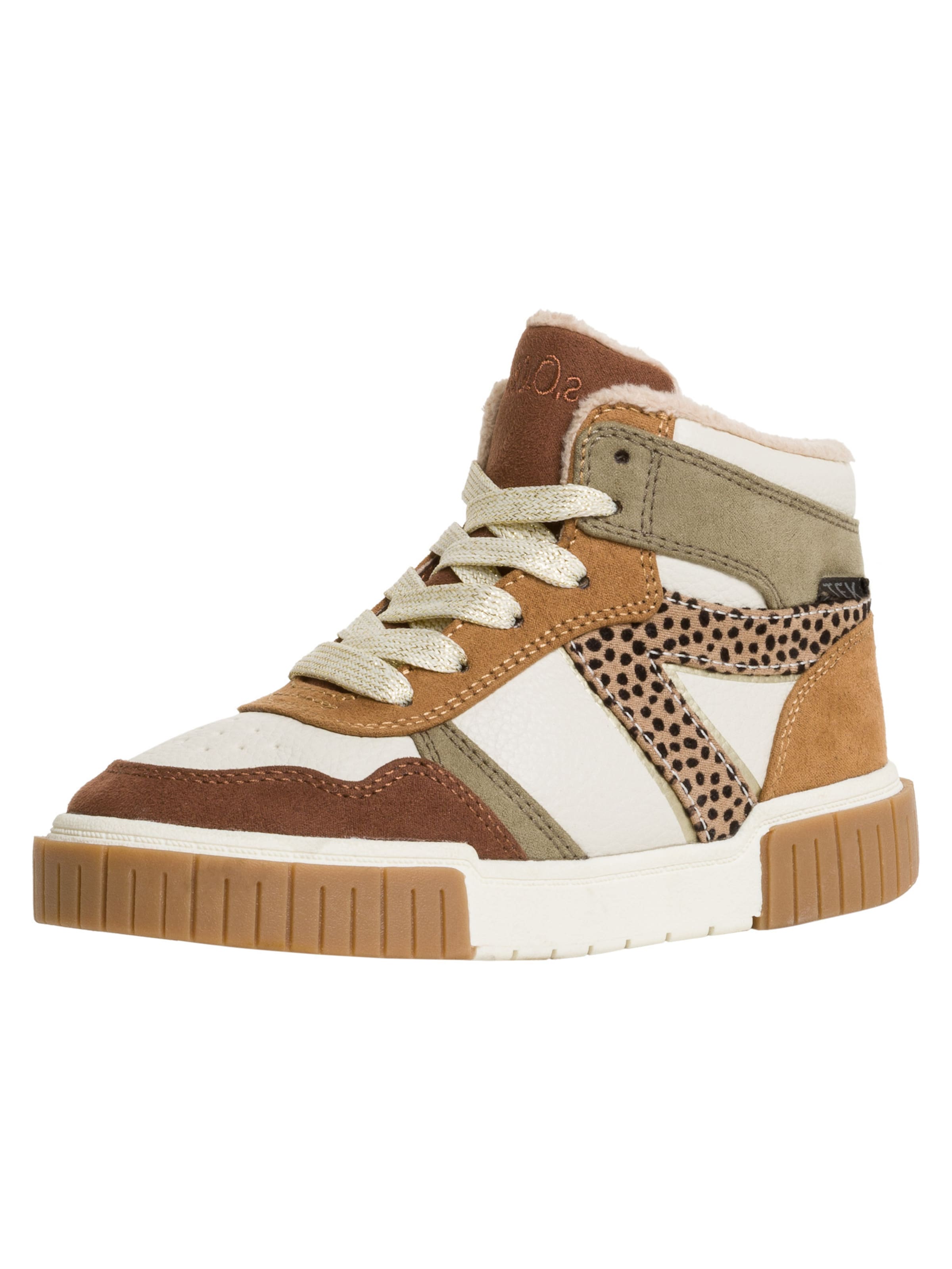 Baskets s.Oliver en beige : devant