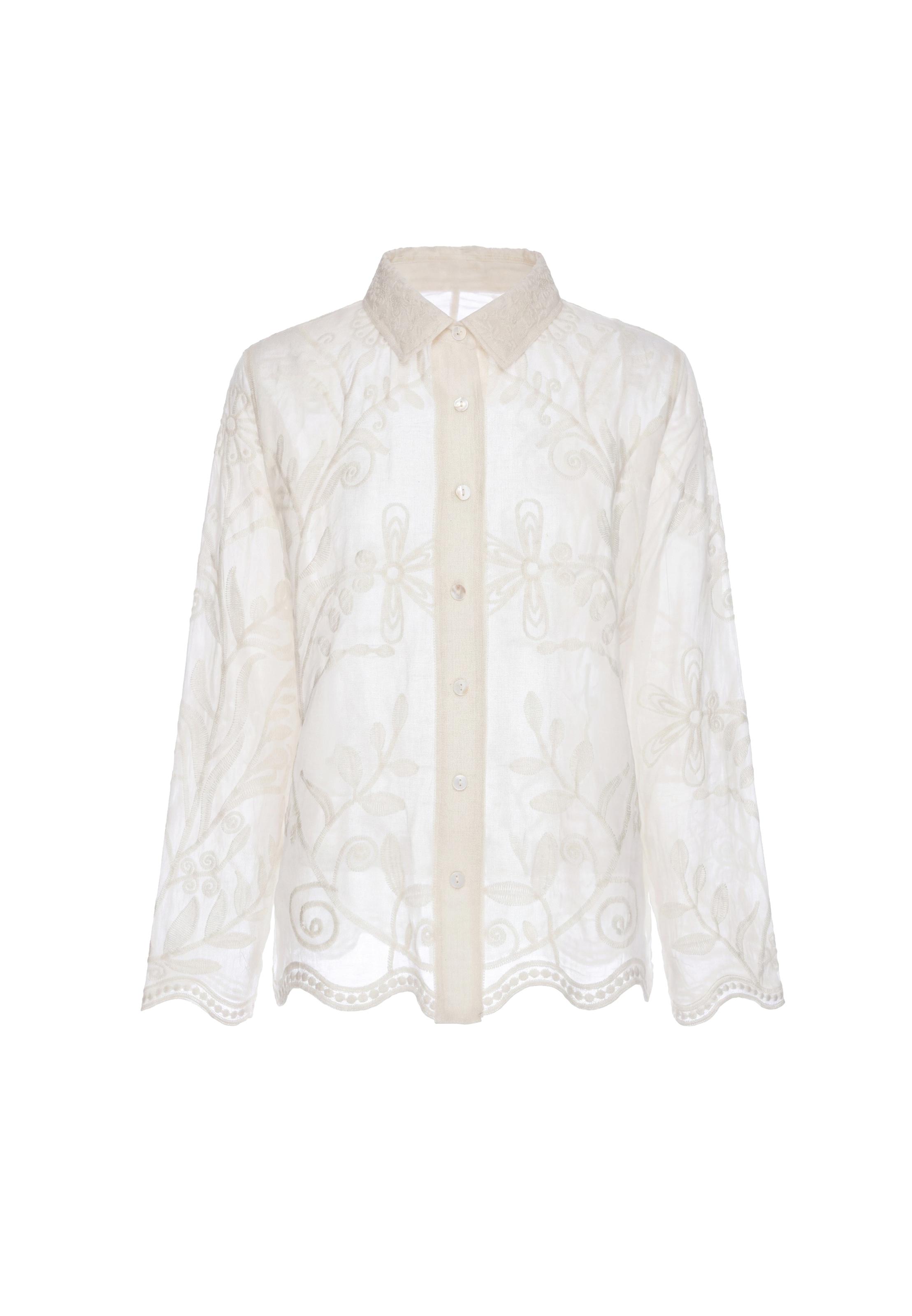 usha FESTIVAL - Blusa em branco: frente