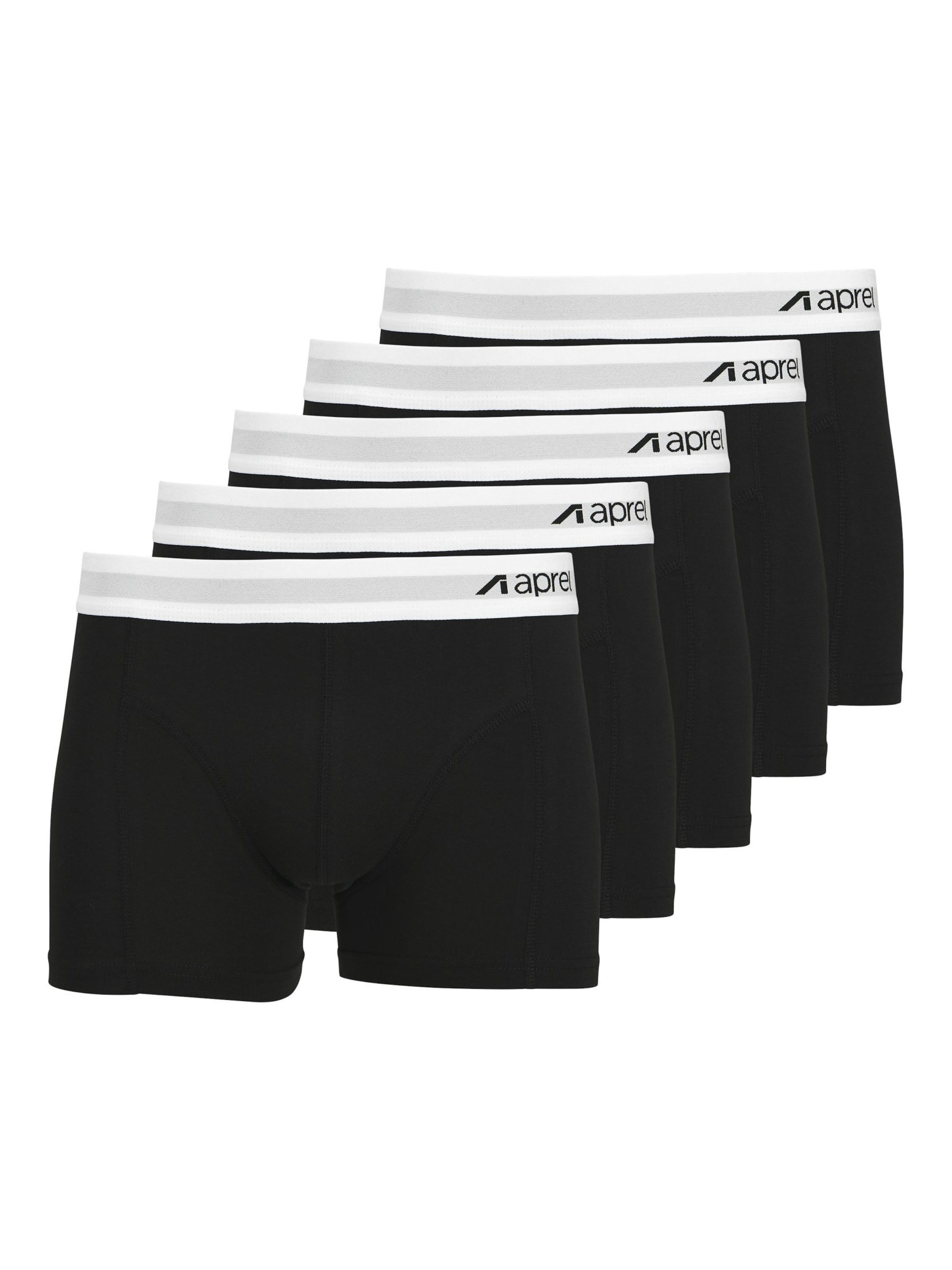 aprel Boksershorts i sort: forside