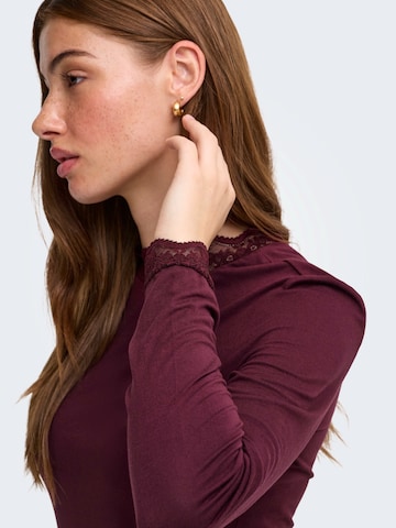 ONLY Shirt 'ONLLIV' in Red
