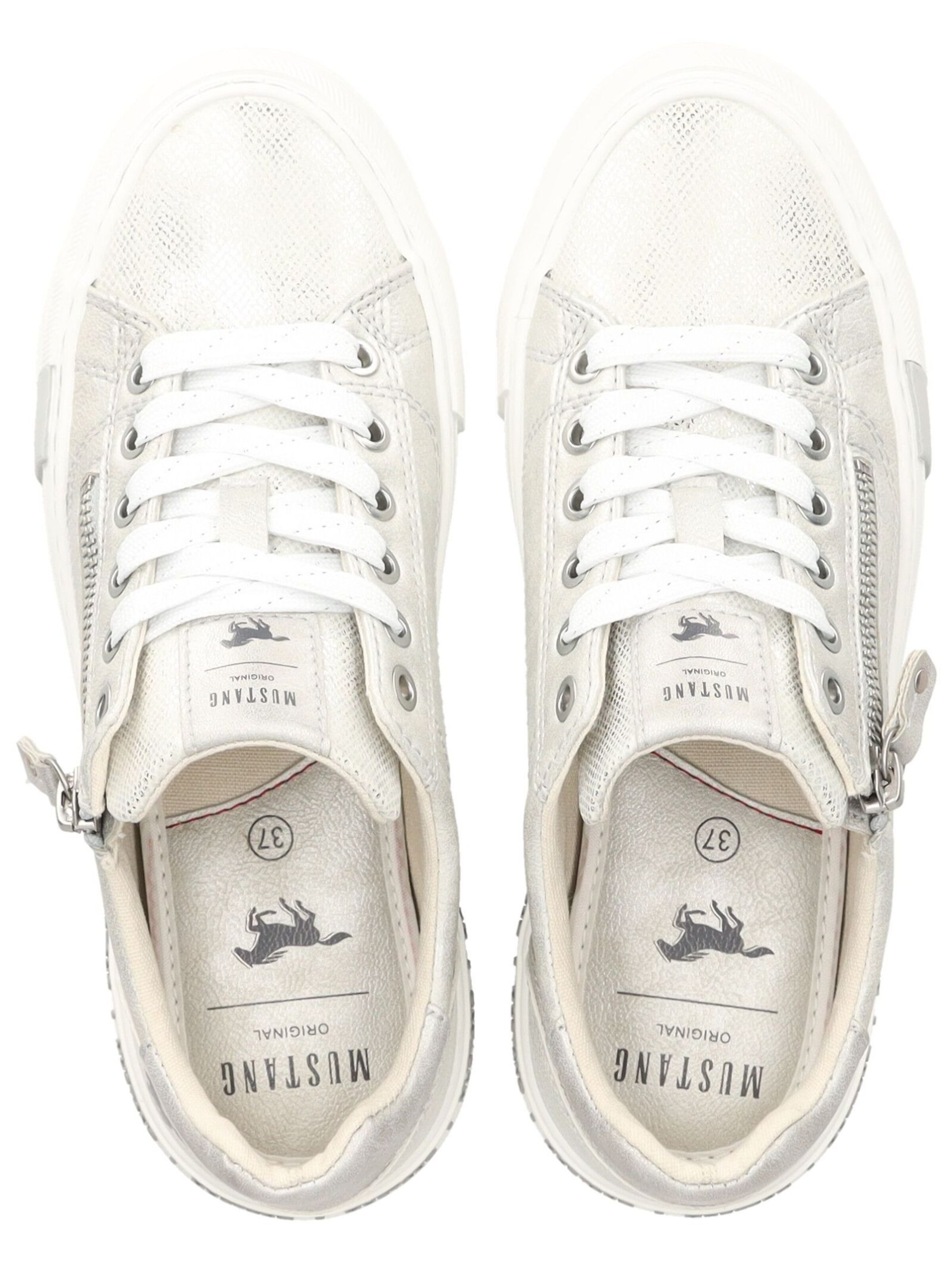 MUSTANG Platform trainers in Silver