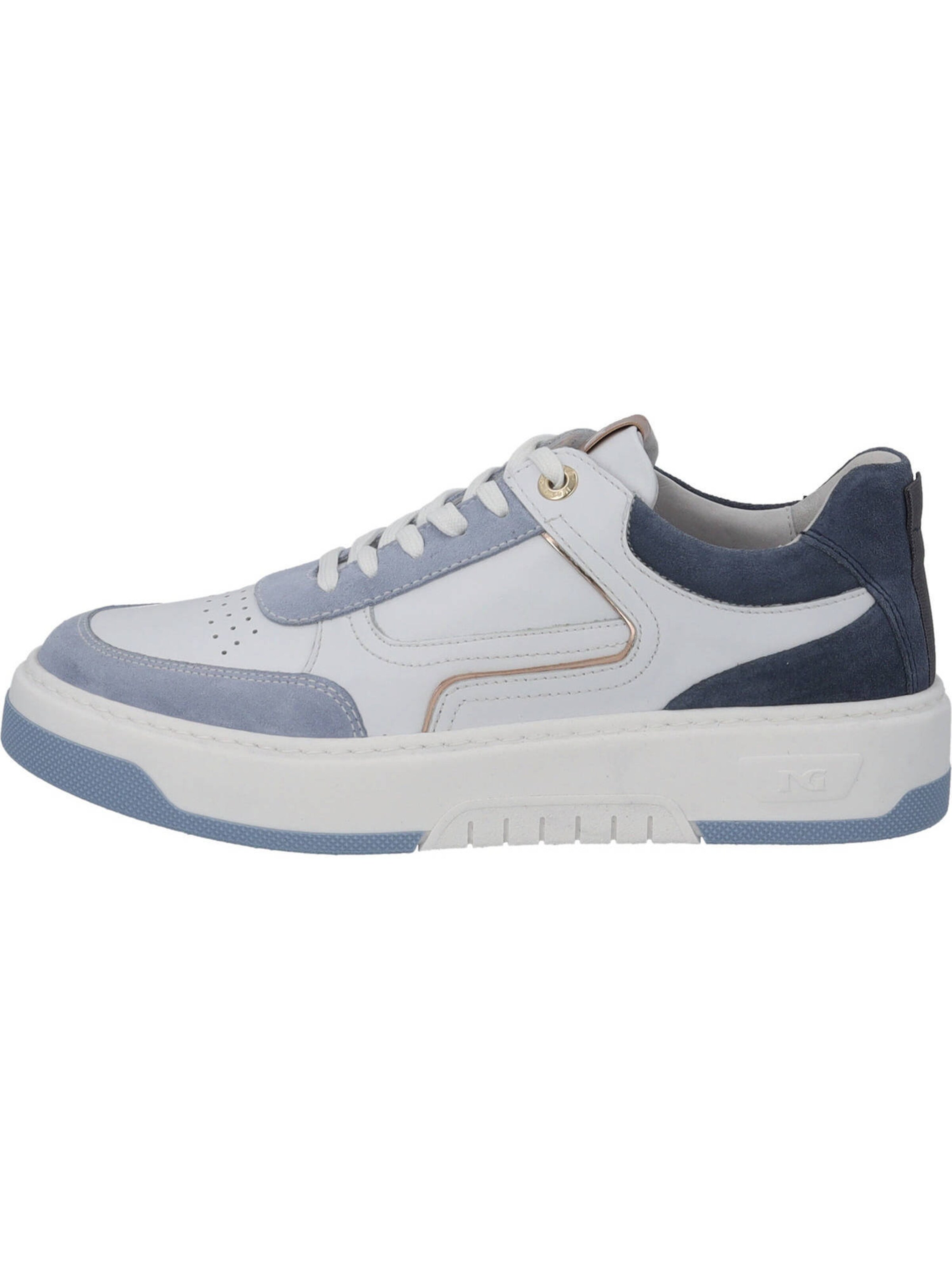 Baskets basses Nero Giardini en blanc