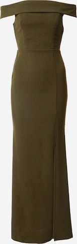 Skirt & Stiletto Jurk 'SORIYA' in Groen: voorkant