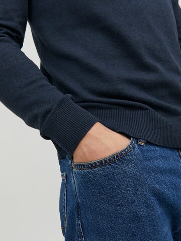 JACK & JONES Trui 'JWHEMIL' in Blauw