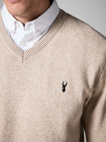 Next Sweter w kolorze beżowy