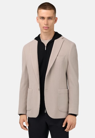 Boggi Milano Regular fit Colbert in Beige: voorkant