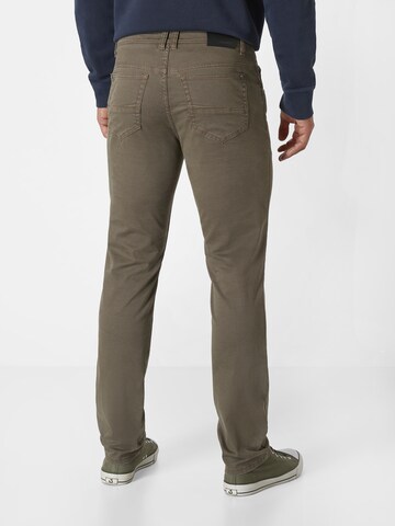 PADDOCKS Slimfit Hose in Braun